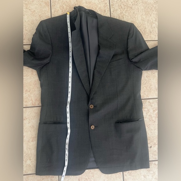 Ermenegildo Zegna TINDART Gray wool luxury blazer Made in Italy Men’s size 40. - Picture 13 of 14